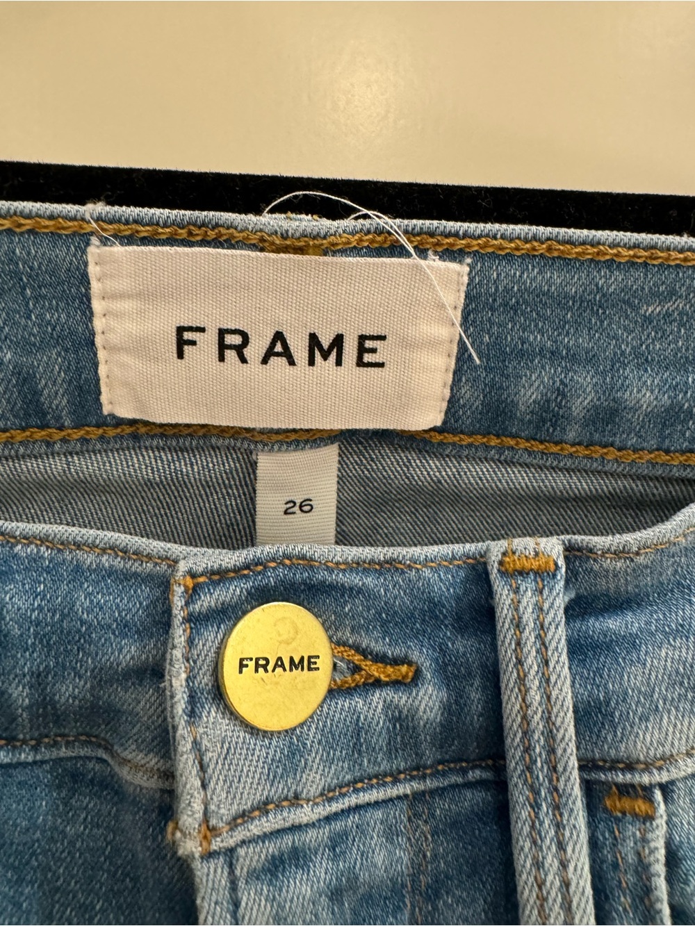 Frame Le High Skinny faded high-rise skinny jeans - Picture 4 of 6